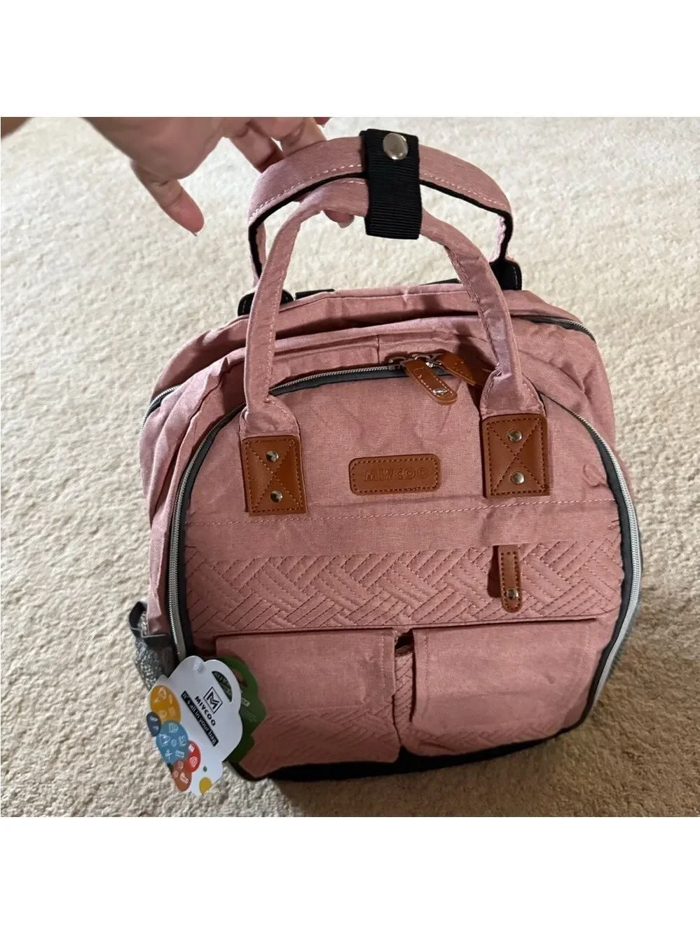 Pink Baby Bag by